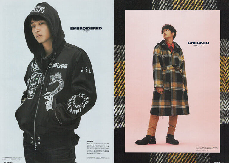 smart mag 佐藤寛太×DIESEL